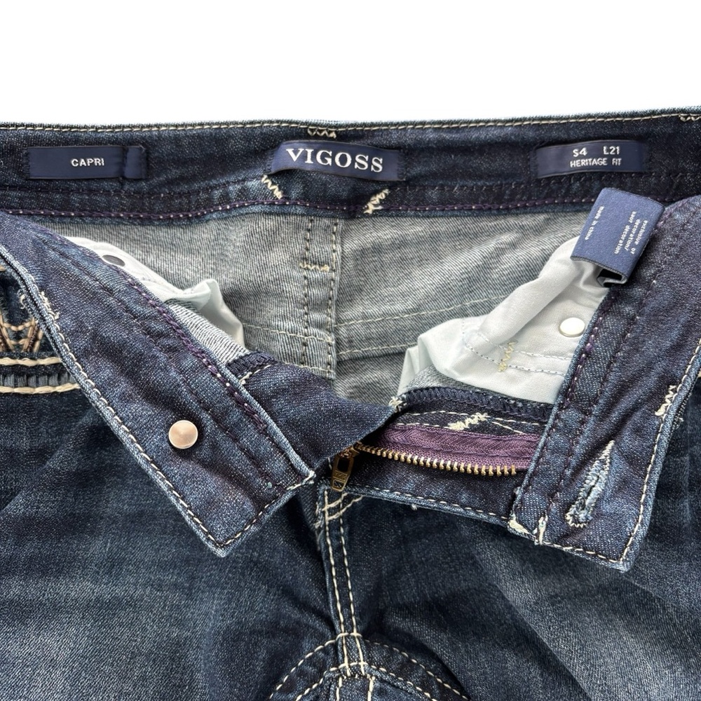 Vigoss Mid Rise Capri - Picture 3 of 9